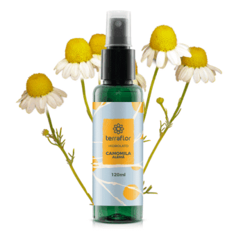 Frasco de hidrolato Camomila Alemã (Chamomilla recutita) Terra Flor