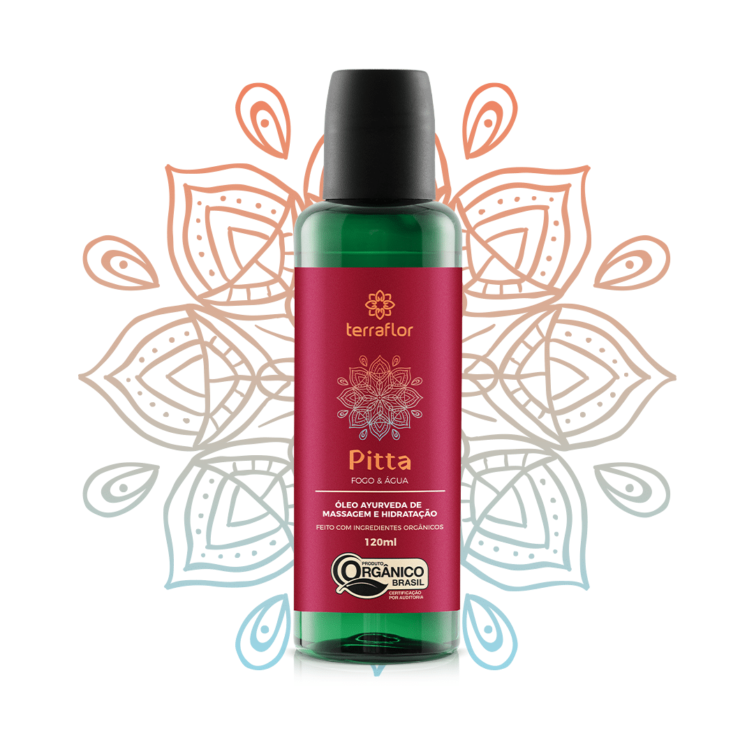 oleo-massagem-ayurveda-pitta Frasco de óleo de massagem Ayurveda Pitta orgânico Terra Flor