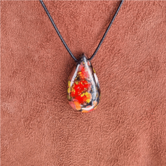 Colar aromático de cerâmica Frida Kahlo Terra Flor